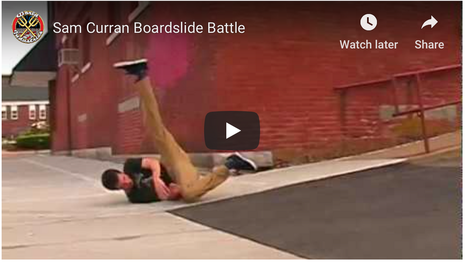 Sam Curran Boardslide Battle