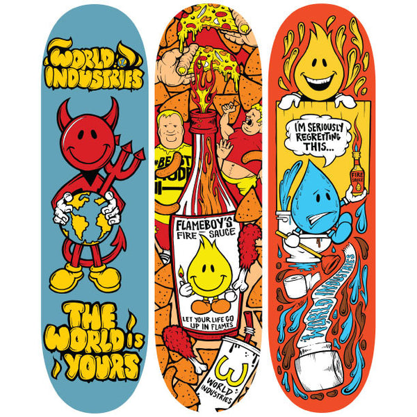 Our new skateboard decks will be available online 5/1/17